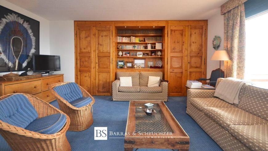 6 rooms crossing with exceptional view and direct access to skiing