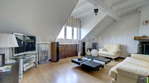 Très bel appartement en attique avec cheminée