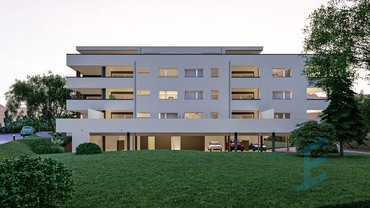 Spacious flats on plans of 4 ½ rooms in the centre of Riddes