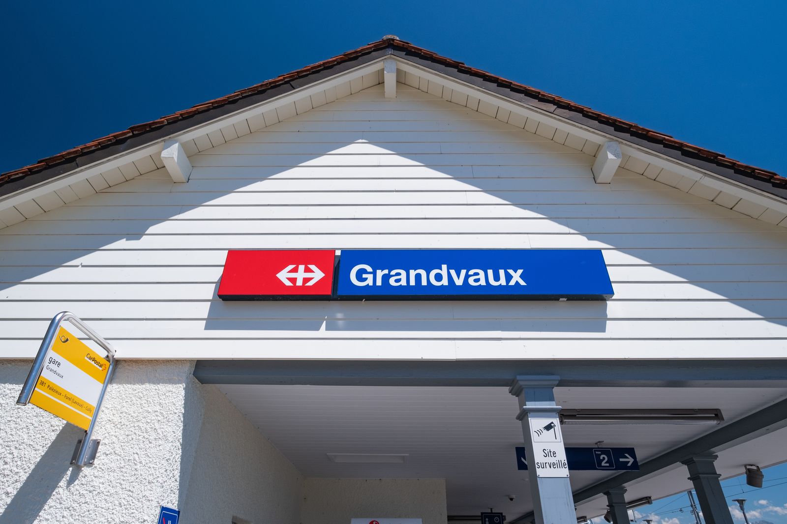 Projet immobilier à Grandvaux, gare CFF